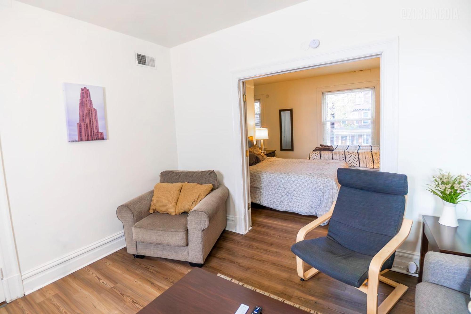 Stylish Apt - 2 Queen Bed - Easy Hospital Access Pittsburgh Buitenkant foto