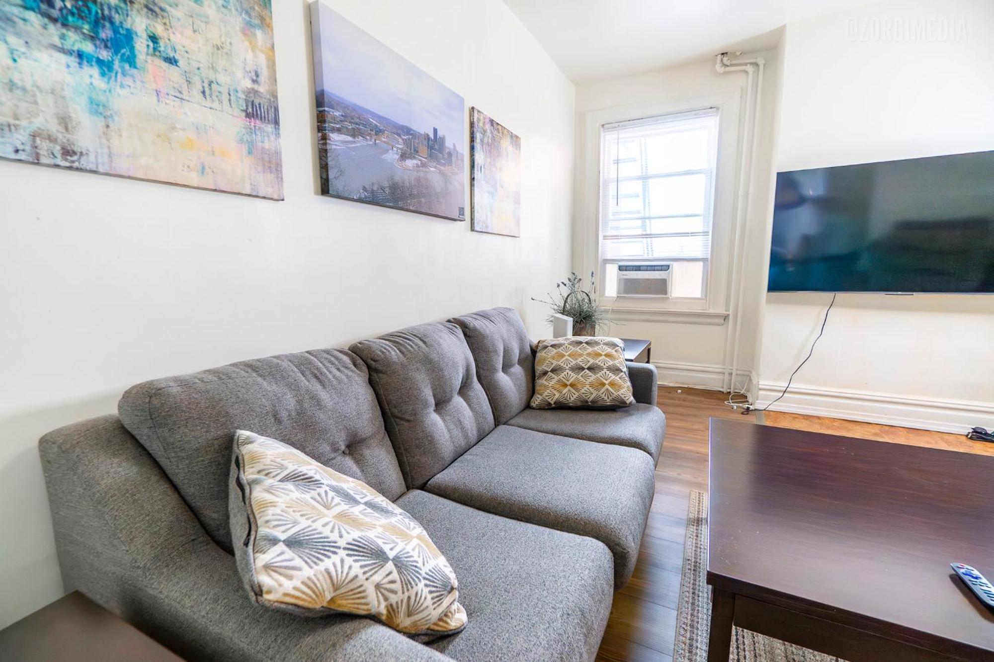 Stylish Apt - 2 Queen Bed - Easy Hospital Access Pittsburgh Buitenkant foto