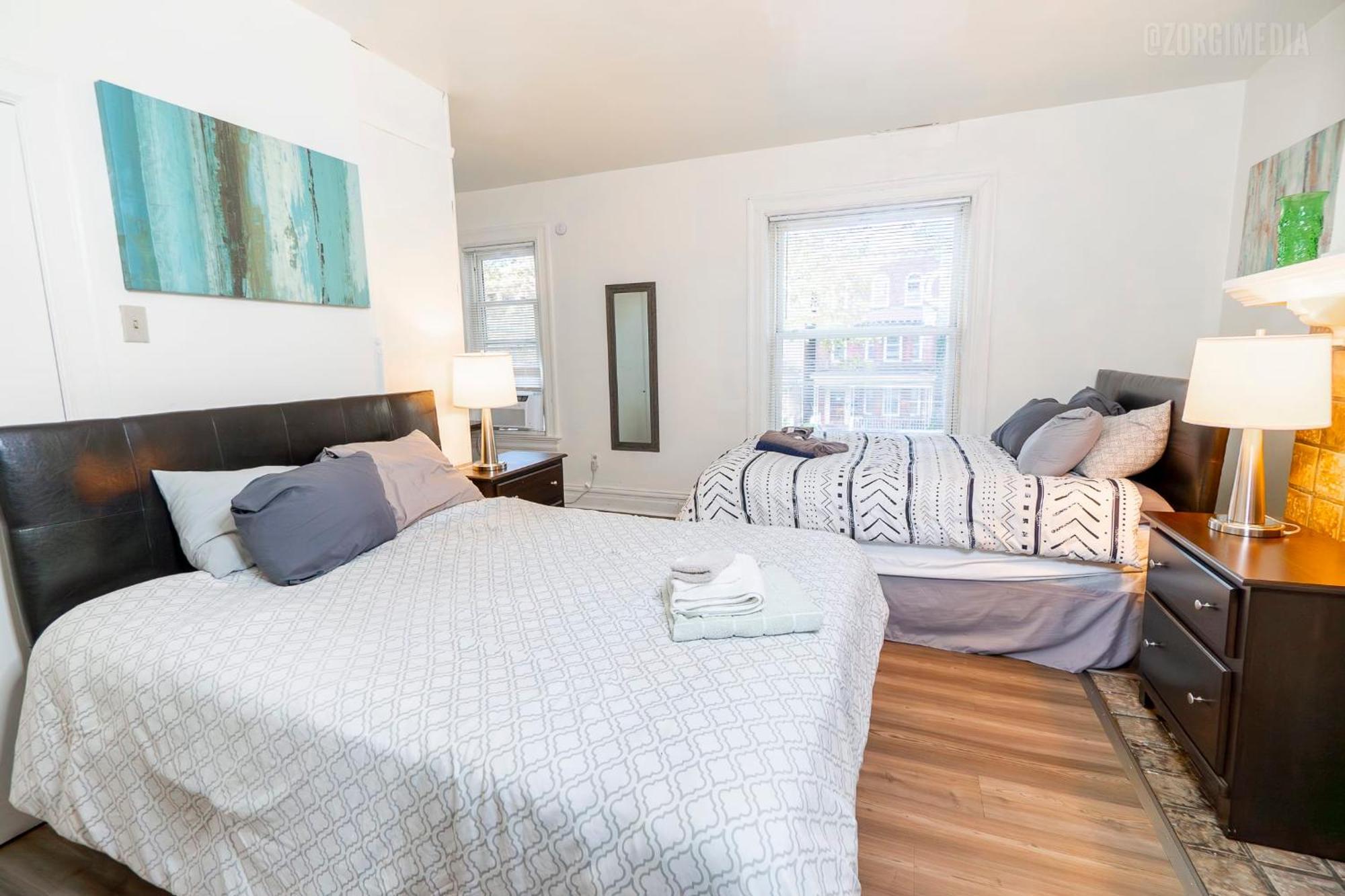 Stylish Apt - 2 Queen Bed - Easy Hospital Access Pittsburgh Buitenkant foto